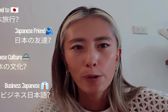 give you personalized japanese lessons from a native speaker