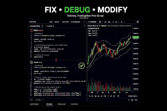 fix and modify your tradingview pine script