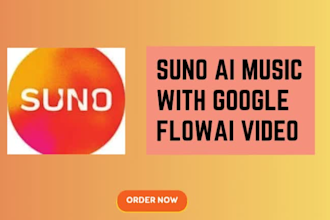 create your ai video conent with suno ai music google flow