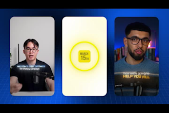 create viral apple style saas UI animation reels 24 hours