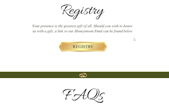 make wedding website invitation with rsvp