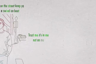 create a hand drawn animated lyric music video for your song