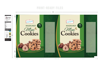 design print ready food packaging and label