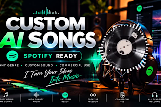 create a custom ai song in any genre
