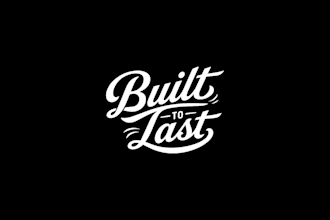 design custom hand lettering, typography logo with an eye catching hand style