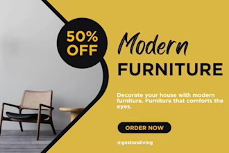 design eye catching website banner, shopify banner, hero image