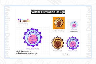 convert low resolution image to high quality vector