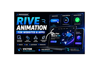 create interactive rive animations for your website and app