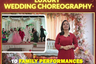 create fun and easy wedding choreography for the whole family