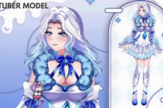 create vtuber rigging live2d model nsfw vtuber model for vtube studio