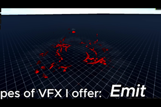 create high quality roblox combat and ability vfx