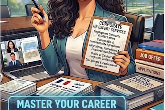 write a professional HR approved resume, CV, and cover letter