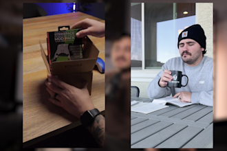 record a professional ugc video