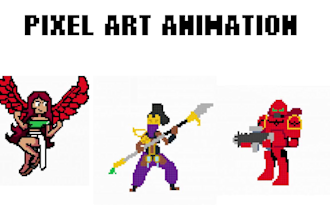 do pixel art animation sprite sheet rpg nsfw pixel art game asset for game art
