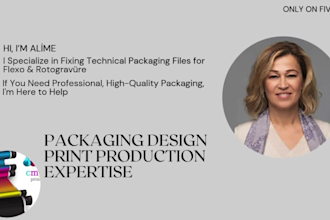 provide professional rotogravure and flexo packaging design and dieline setup