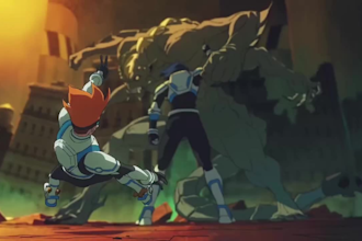 create 2d music video animation fight anime, 2d animated  music video