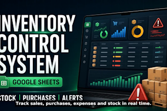 build a custom google sheets profit and inventory tracker