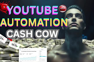 build and manage your youtube automation cash cow channel for passive income