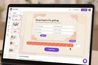 design an interactive genially experience for learning and training