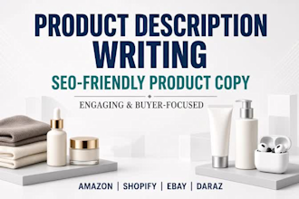 write SEO product descriptions for your ecommerce store