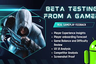 do professional game testing, QA testing and bug reporting