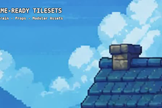 create a pixel art background illustration for your game