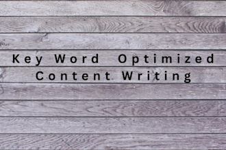 write high quality, SEO friendly blog posts, and articles for your website blog