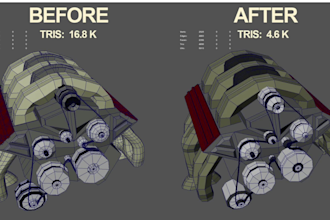 do professional 3d retopology and clean  uv mapping