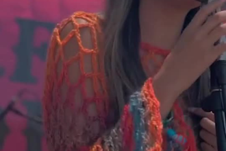 record powerful metal rock song, female vocalist singer songwriter pop song