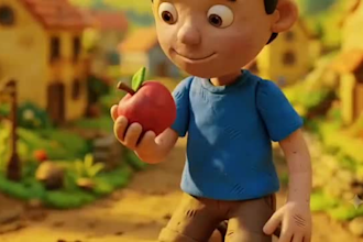create modern claymation video stop motion 3d ai claymation animation for brands