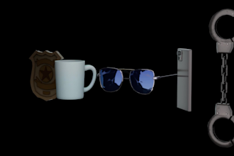 create 3d modeld props