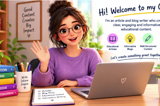 write informative educational articles
