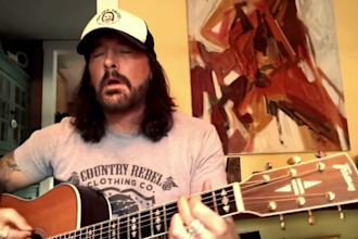 create nashville country music with pro american  country singer