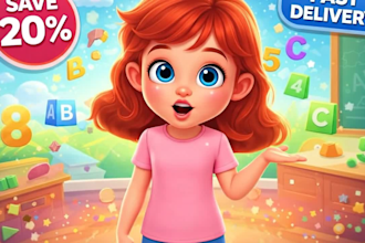 make kids learning videos, kids video editing and rhymes