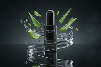 create cinematic 3d cgi product video ads for ecommerce brands