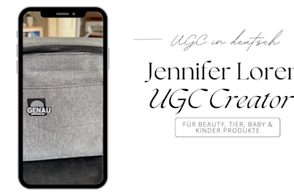 create high quality ugc videos that drives results in german