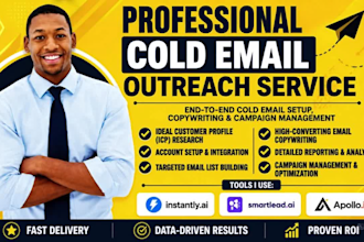 setup instantly or smartlead for cold email marketing and lead generation