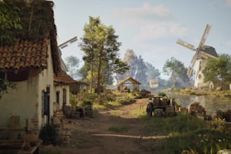create realistic unreal engine 5 environments, levels design and game worlds