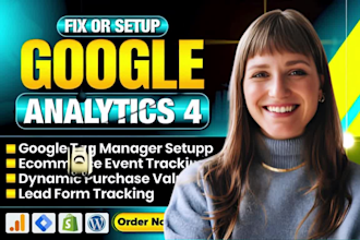 setup google analytics ga4 events, go ogle tracking using tag manager ga4, gtm