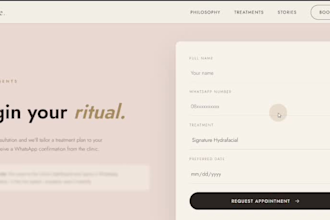 build a unique handcoded website with zero page builders