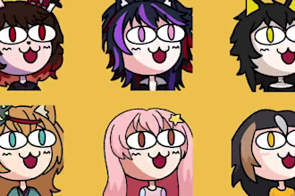 create ych neco arc emotes for twitch