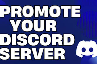 promote your discord server to my huge audience
