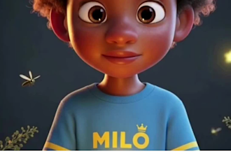 draw a children story book cover story book illustration with cute characters
