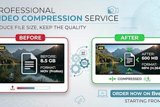 compress video reduce video file size without losing quality