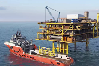 create 3d offshore engineering animation oil gas animation drilling animation