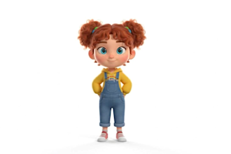create pixar style 3d character modeling