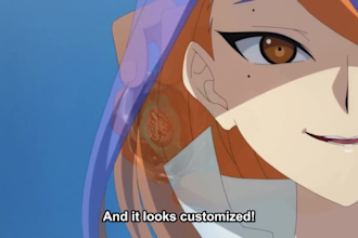 do 2d cartoon animation, 2d anime style, anime trailer and anime animation