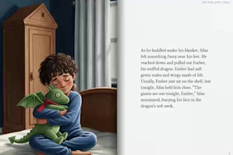 create a custom illustrated storybook in any language