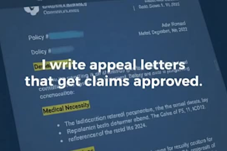 write appeal letter to insurance company, health insurance claims