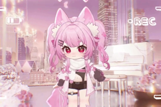 draw and rig 2d vtuber model, live2d vtuber rigging, 3d vtuber in chibi, anime